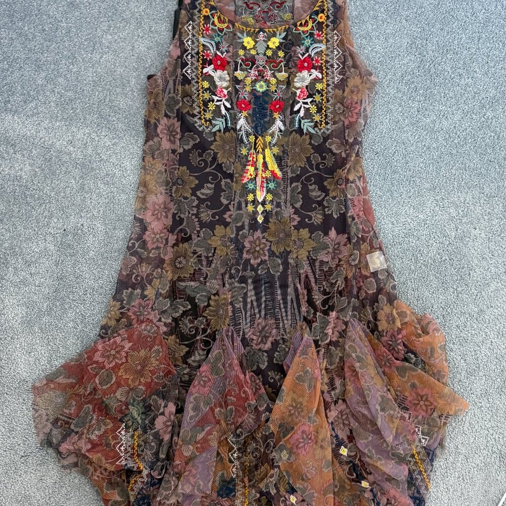 Johnny Was/BIYA Floral Dress
